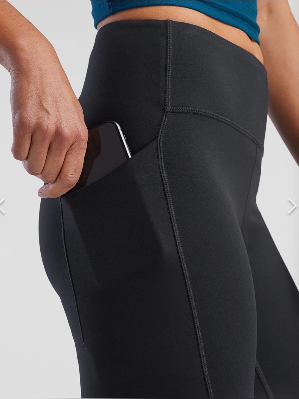 Title nine MVT Train Flare black Pants soft leggings size medium - Picture 5 of 12